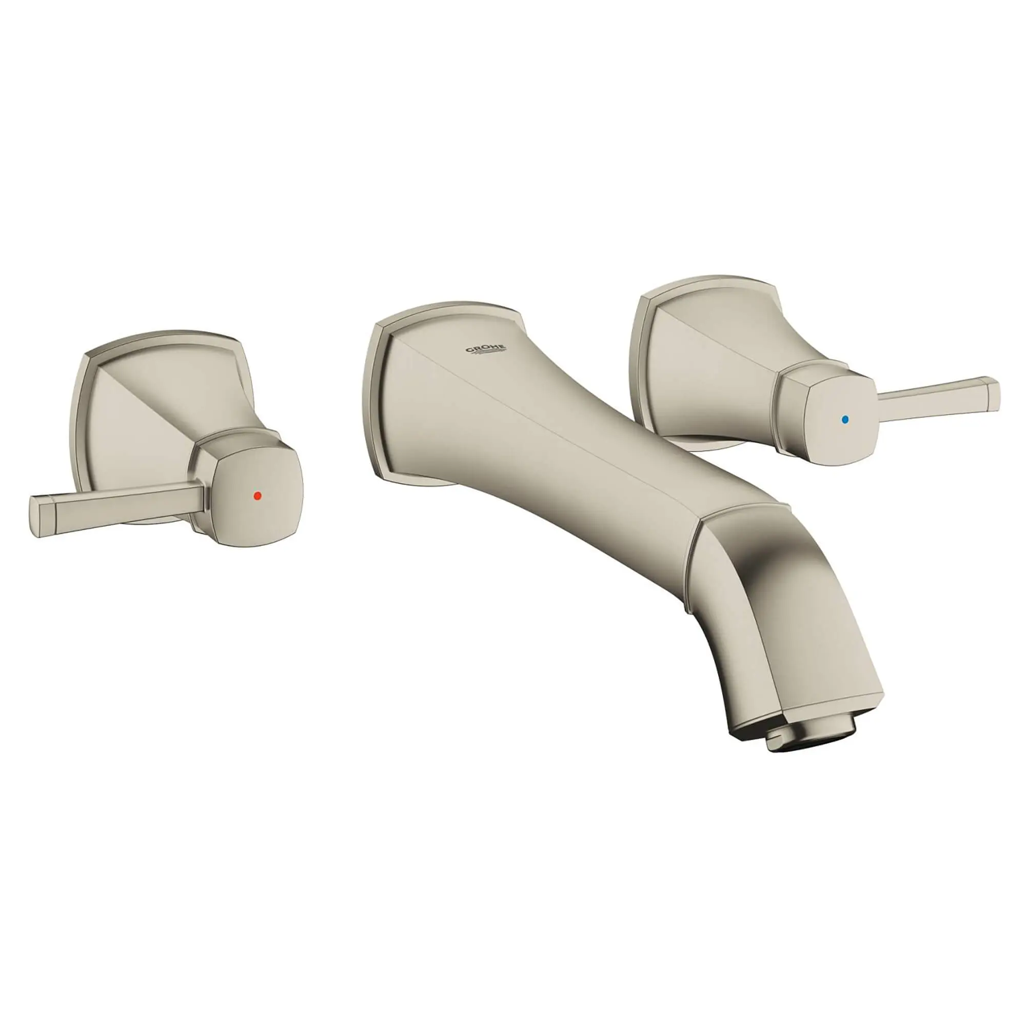 2-Handle Wall Mount Faucet 5.7 L/min (1.5 gpm)